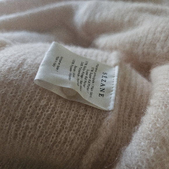 Sezane Gaspard Cardigan in Nude - Picture 8 of 9